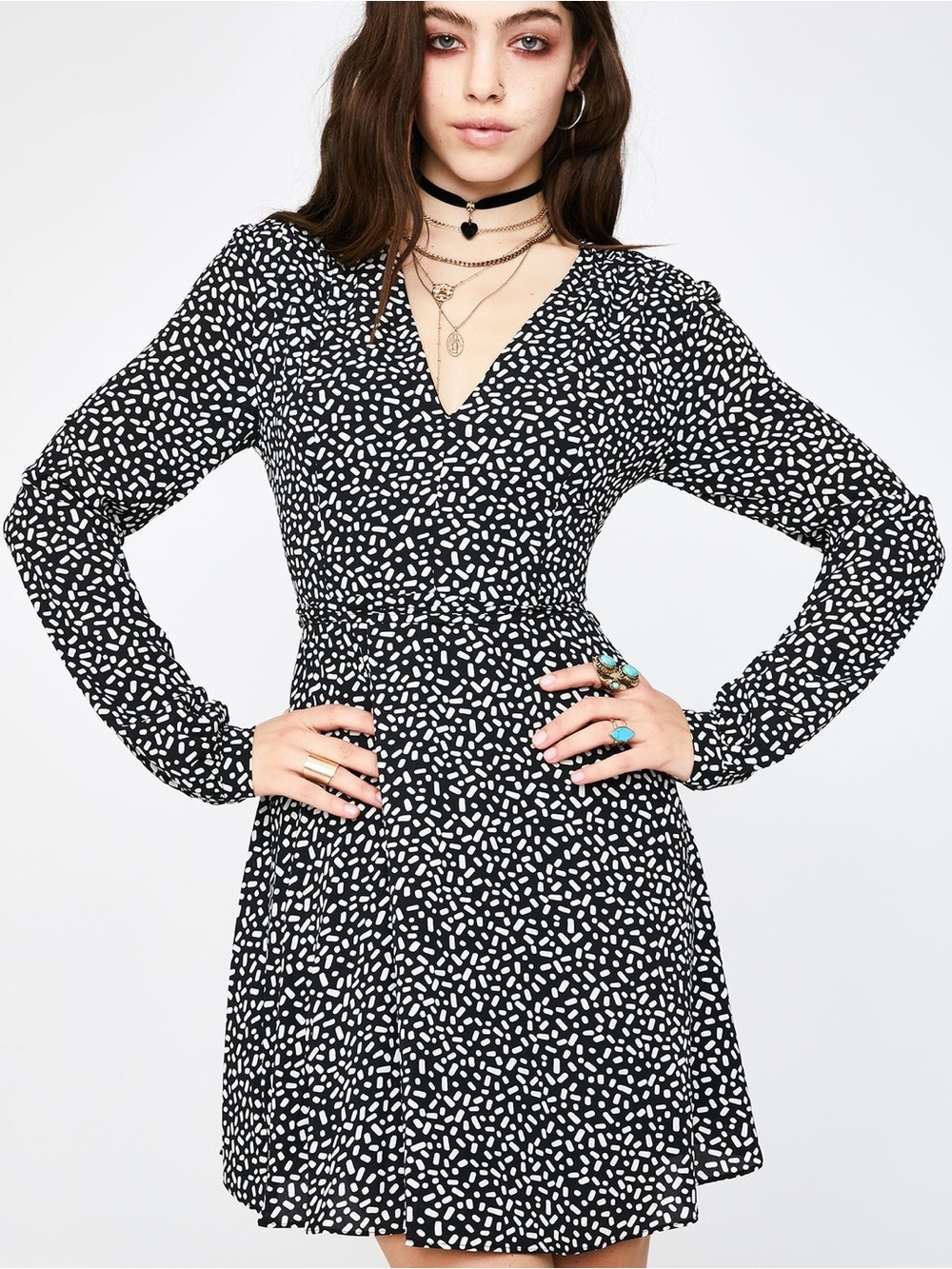 Glamorous Moon Light Mini Dress